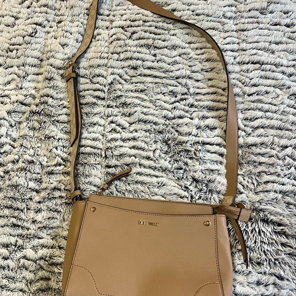 Nine West Tan Crossbody Bag